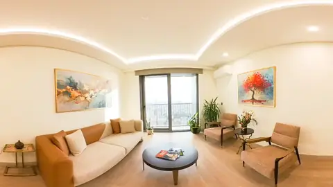 Bekleme salonu, 360 derece sahne
